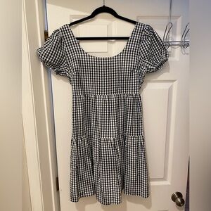 Sim & Sam gingham sun dress